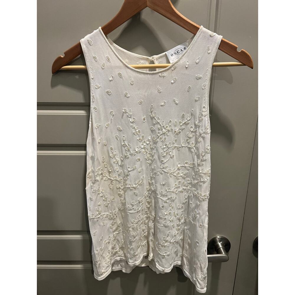 Vintage Oscar by Oscar De La Renta Tank Top
